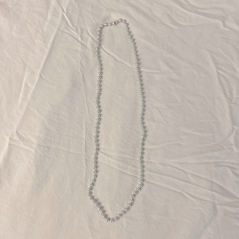 Silver Bead Party Necklace(s)